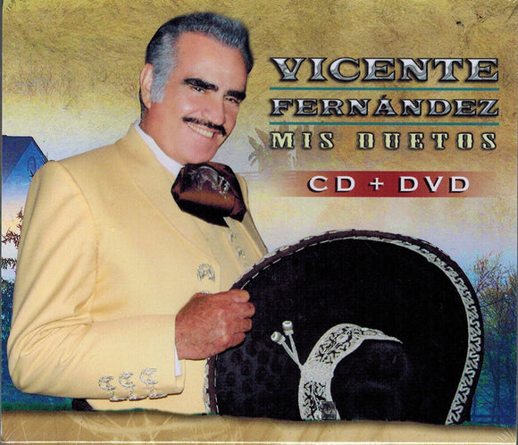 Vicente Fernandez (CD+DVD Mis Duetos Sony-437125