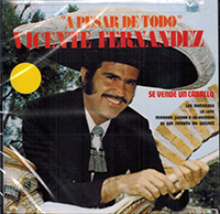 Vicente Fernandez (CD A Pesar De Todo) Sony-850