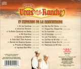 Voces Del Rancho (CD 17 Exitazos Pa'la Plebada) CAN-554 CH n/az