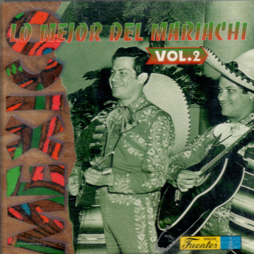 Mariachi Garibaldi (CD Lo Mejor del: Vol#2) Vedisco-1184